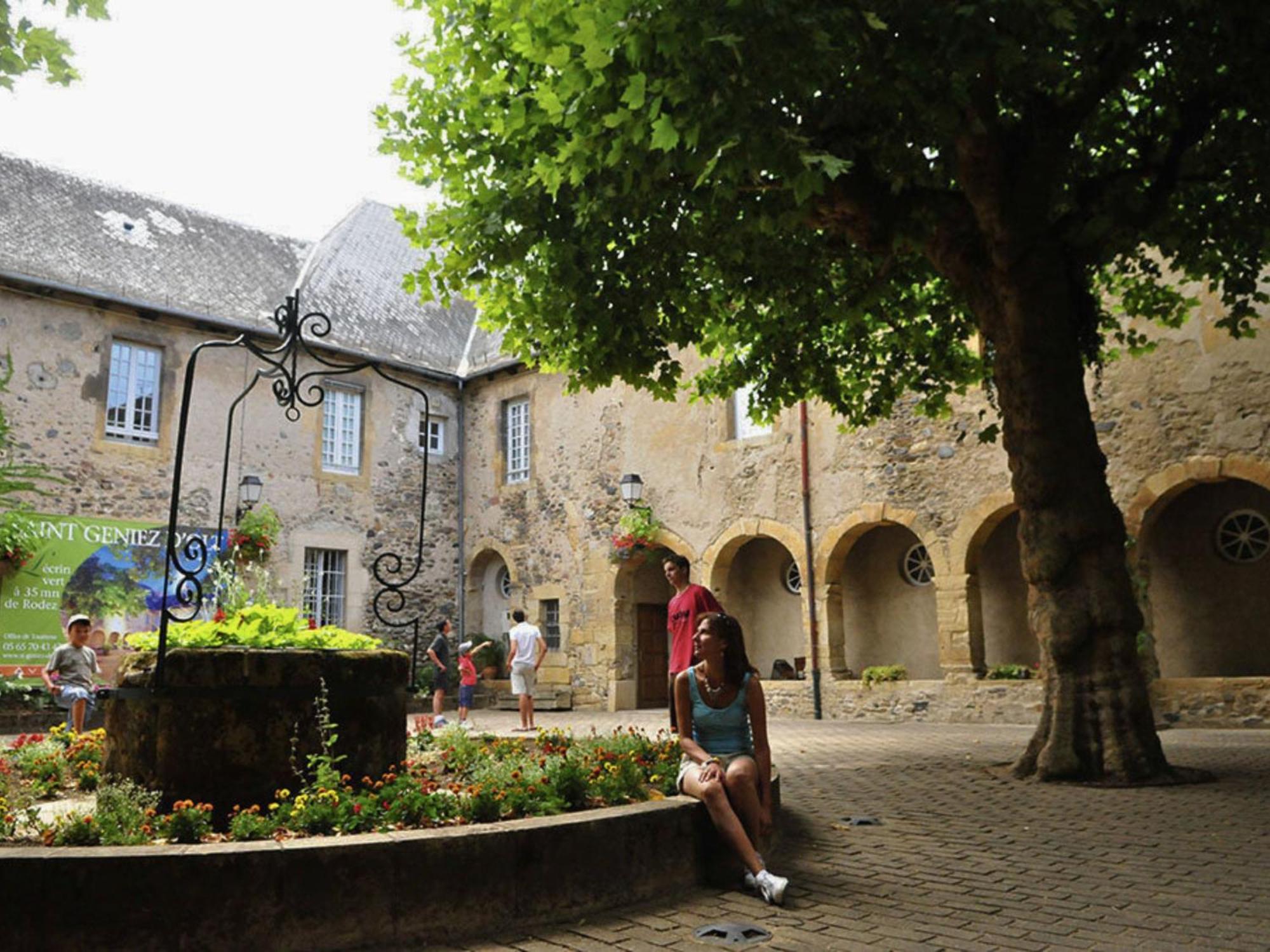 La Maison Bleue, Village Vacances, Piscine, Parking Saint-Geniez-dʼOlt Buitenkant foto